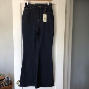 Boden denim, flare, high rise. Dark wash. Size 10. 5 pockets. NWT